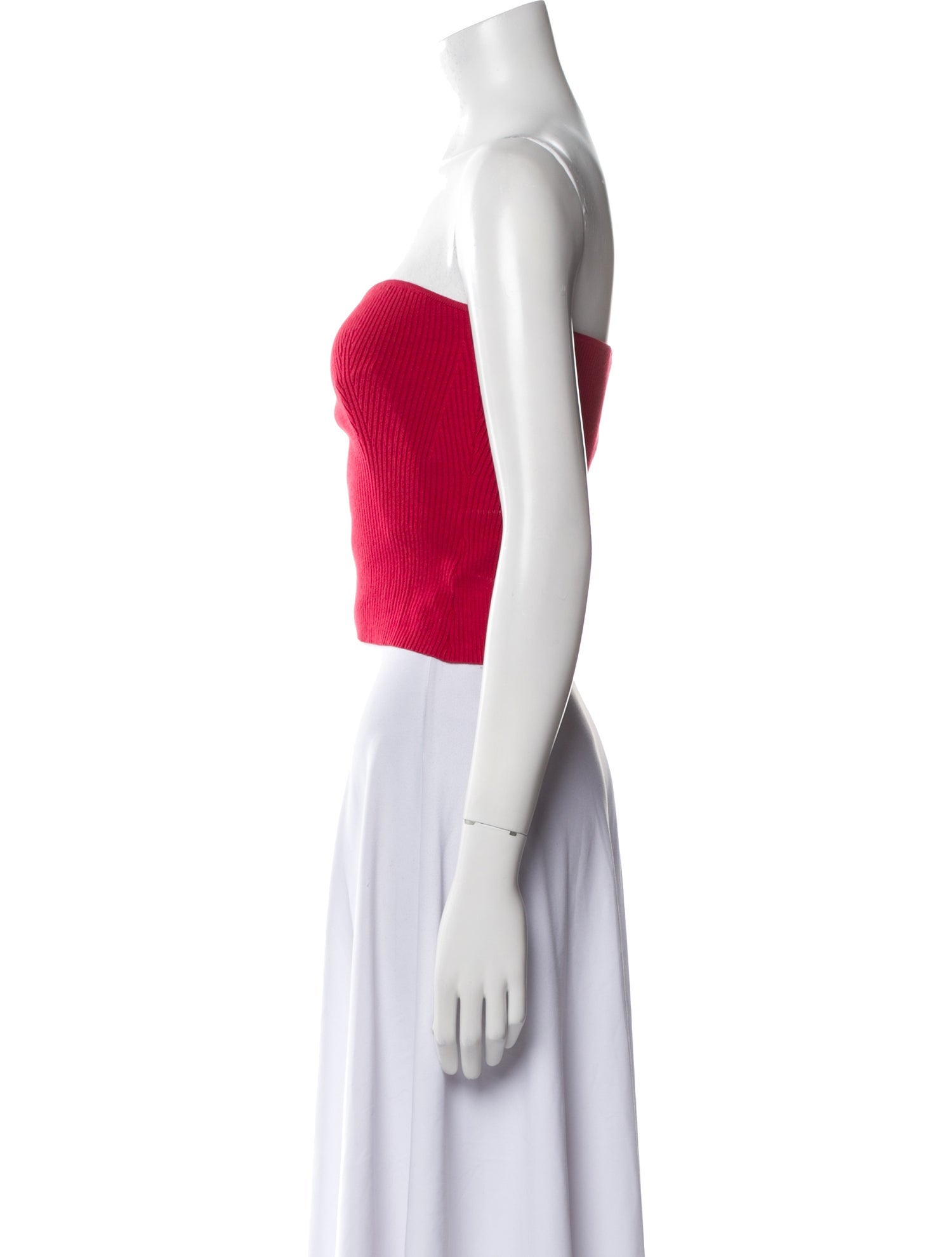 Reformation Strapless Crop Top