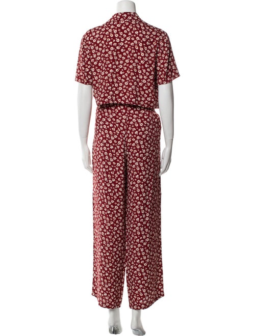 Reformation Polka Dot Print Pant Set