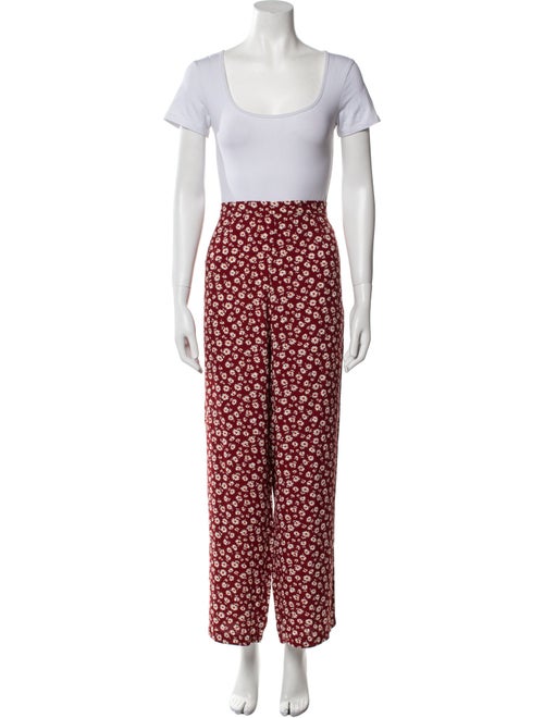 Reformation Polka Dot Print Pant Set