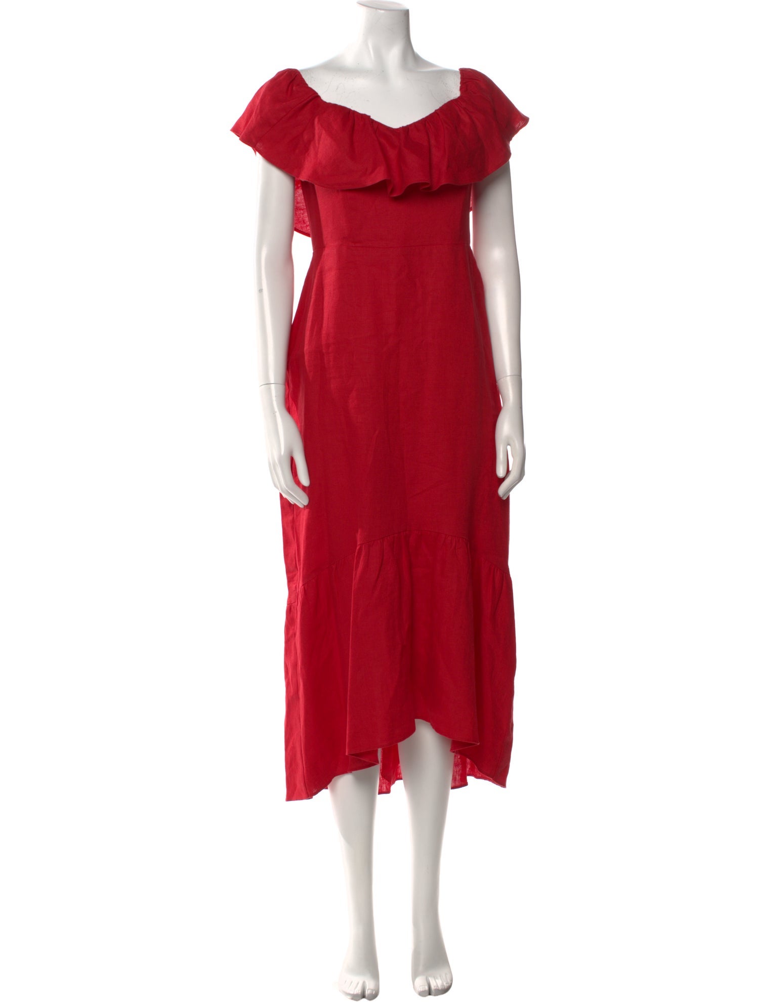 Reformation Linen Long Dress