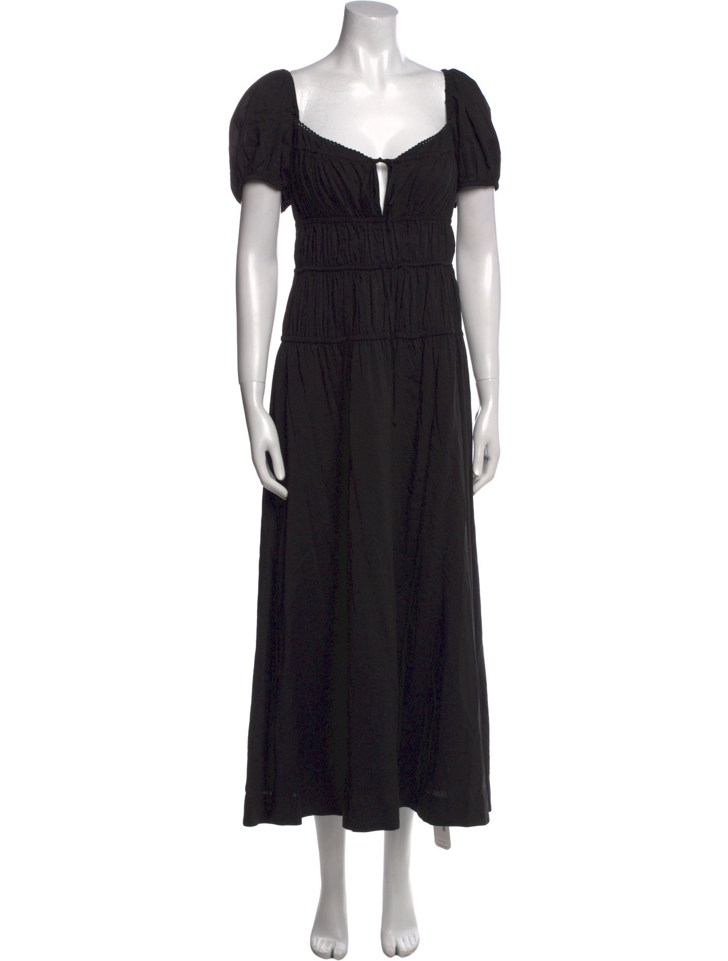 Reformation Square Neckline Long Dress