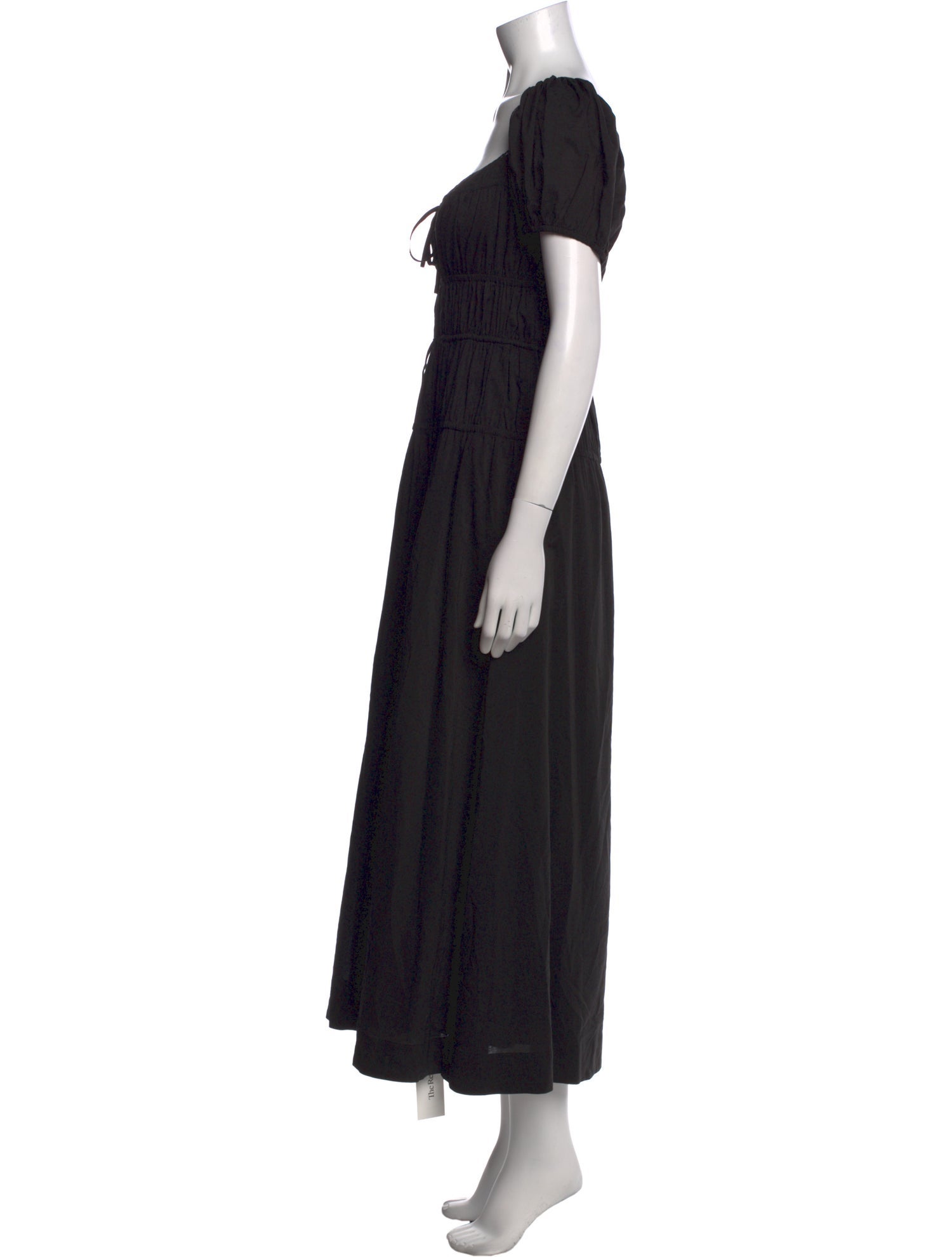 Reformation Square Neckline Long Dress