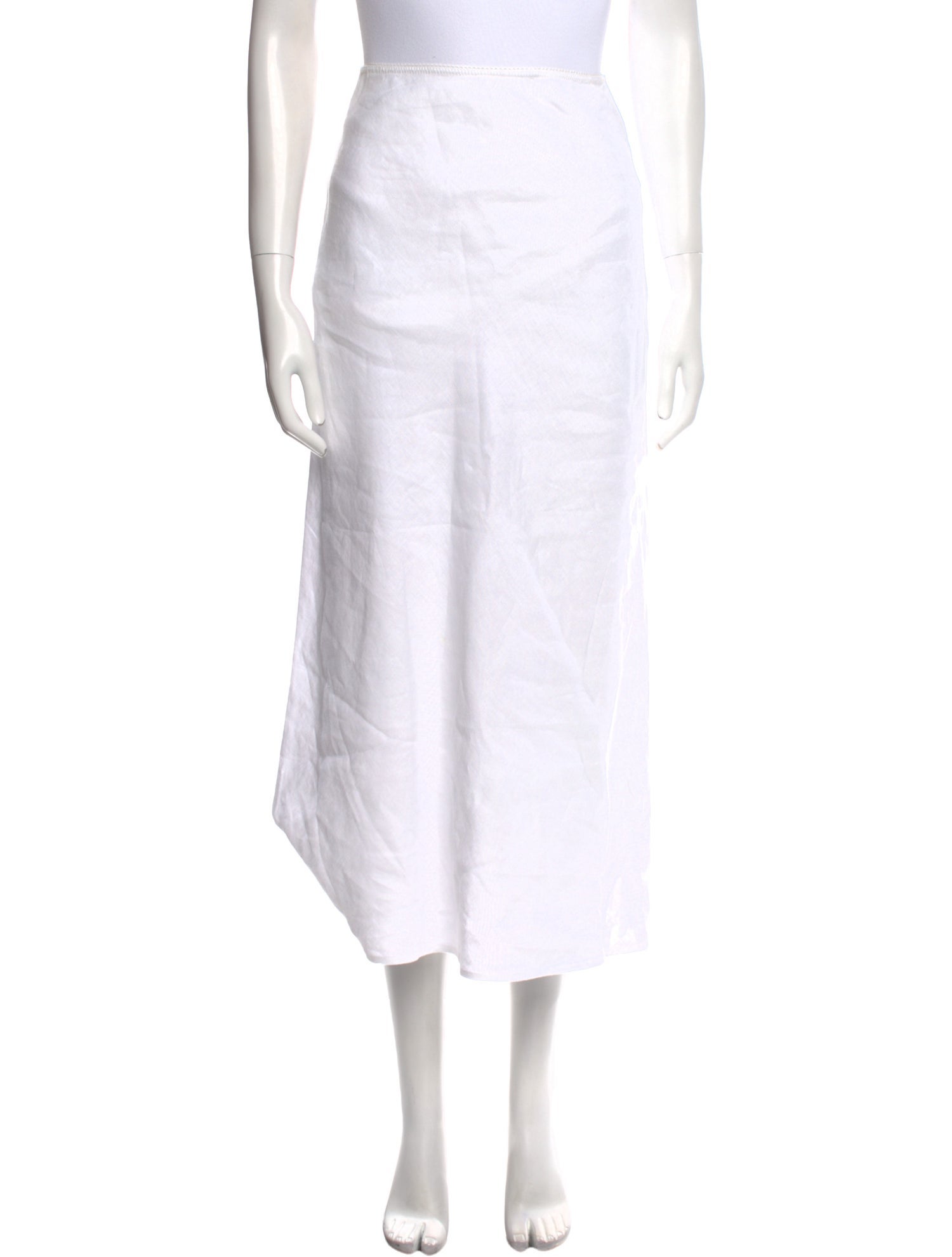 Reformation Linen Midi Length Skirt