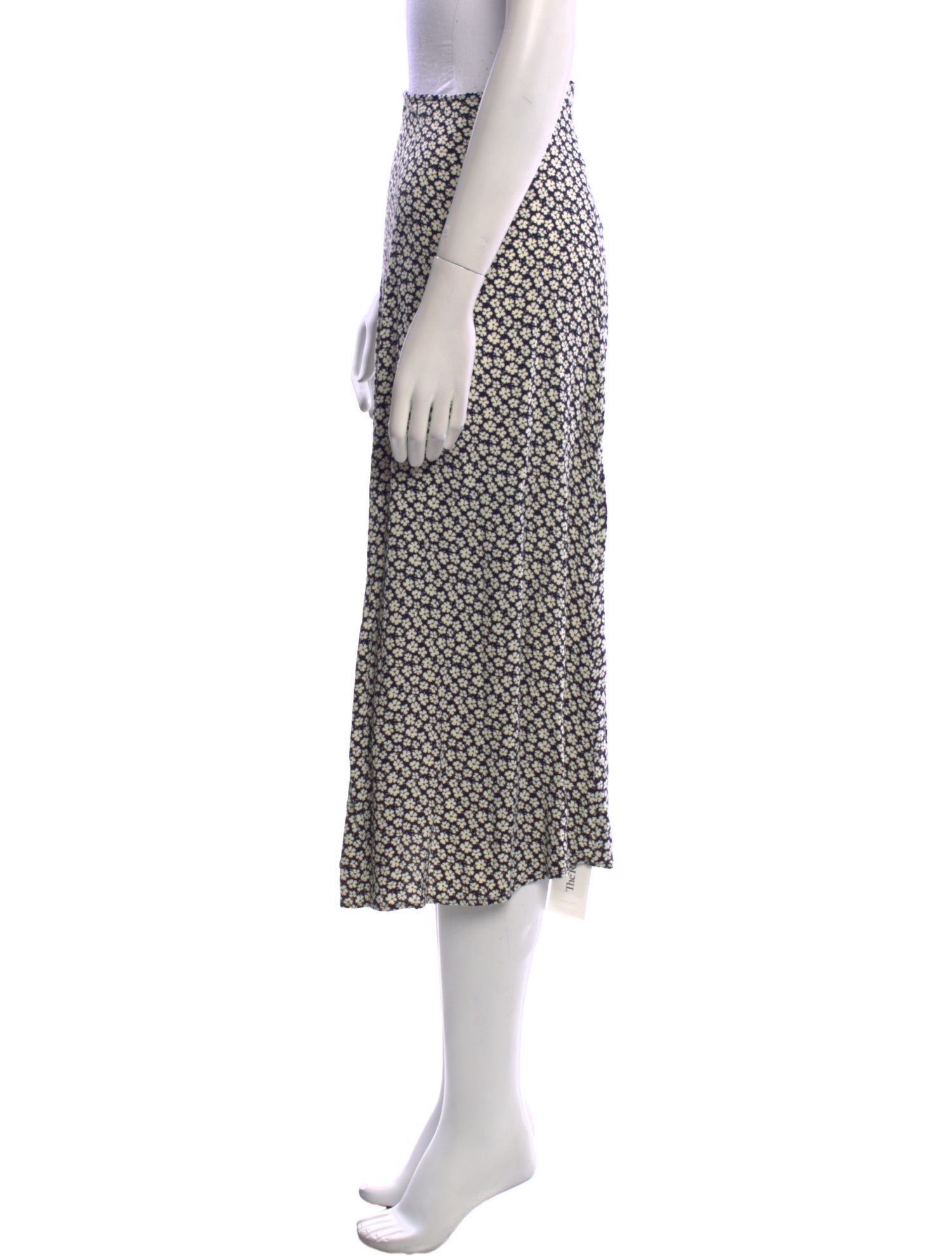 Reformation Printed Midi Length Skirt