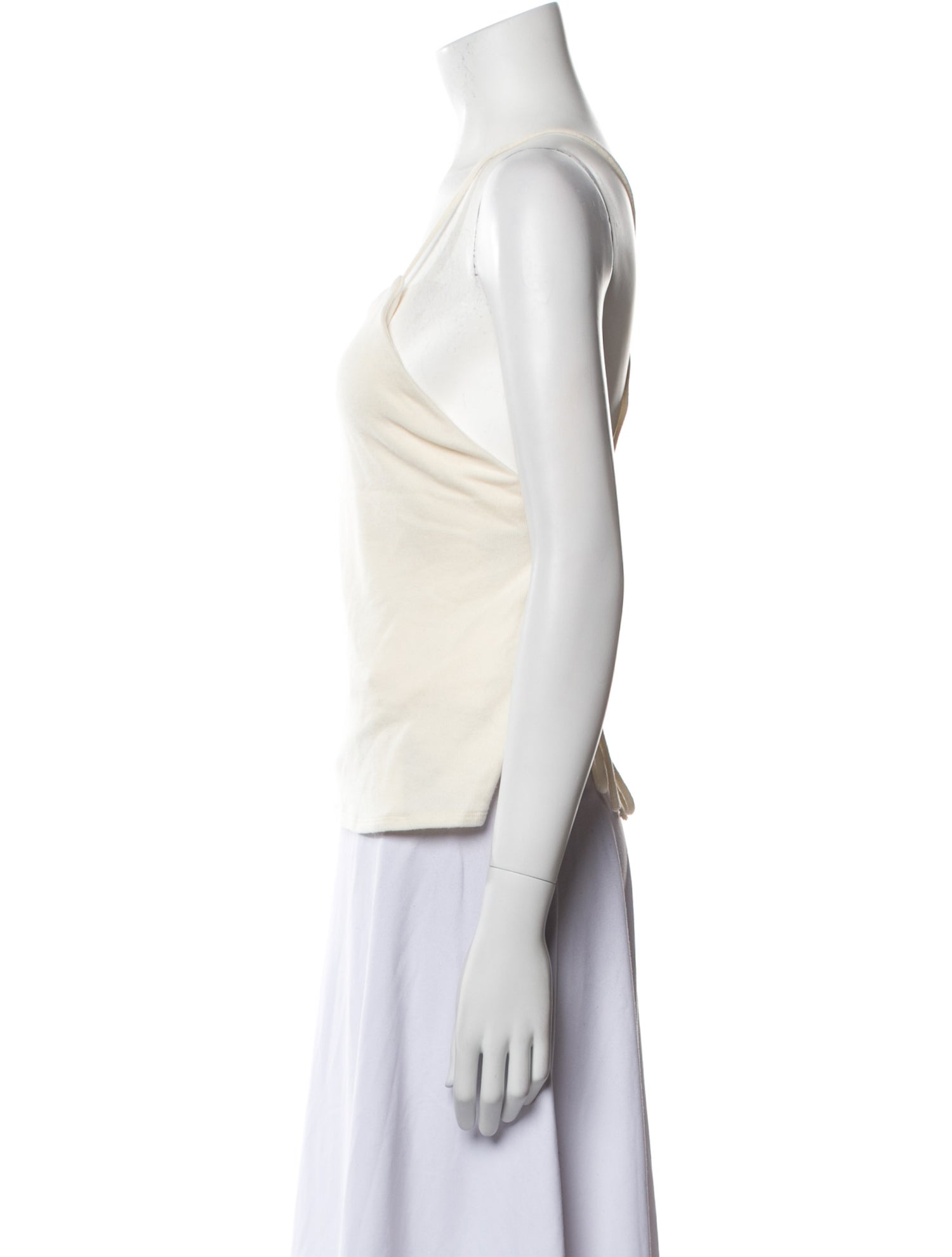 Reformation Square Neckline Sleeveless Top