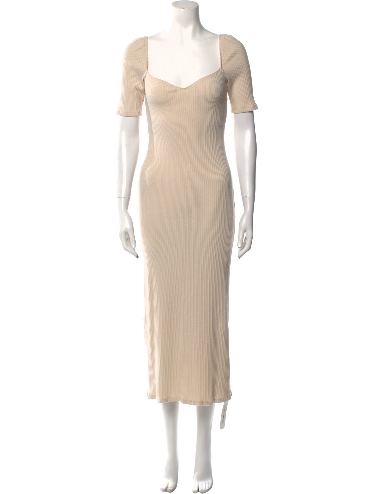 Reformation Square Neckline Long Dress