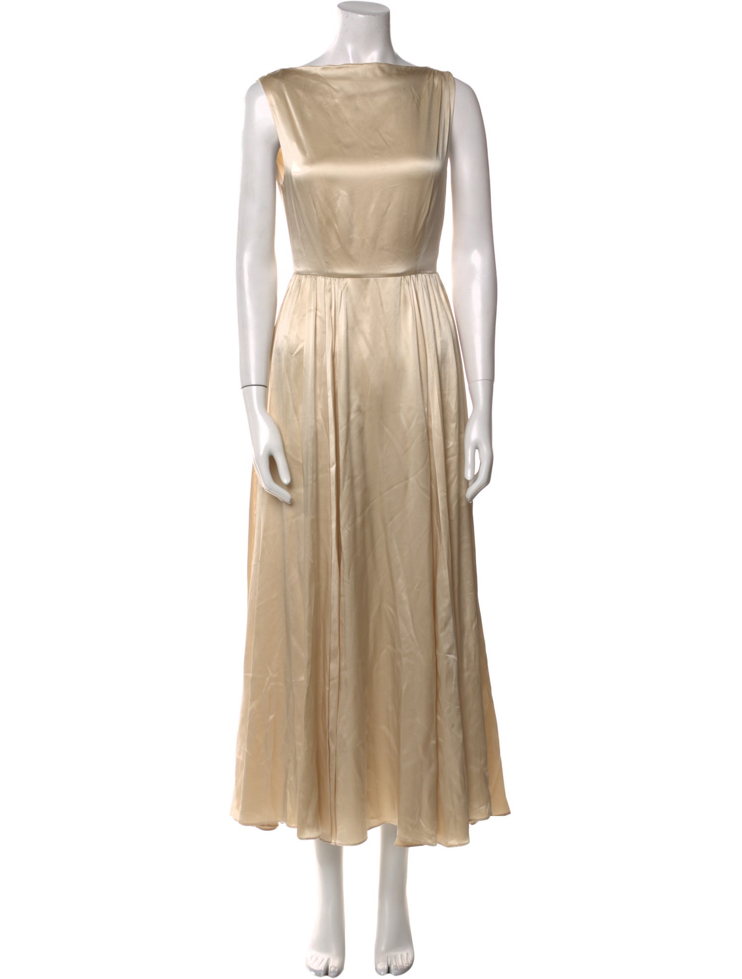 Reformation Silk Long Dress