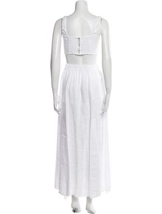 Reformation Linen Skirt Set