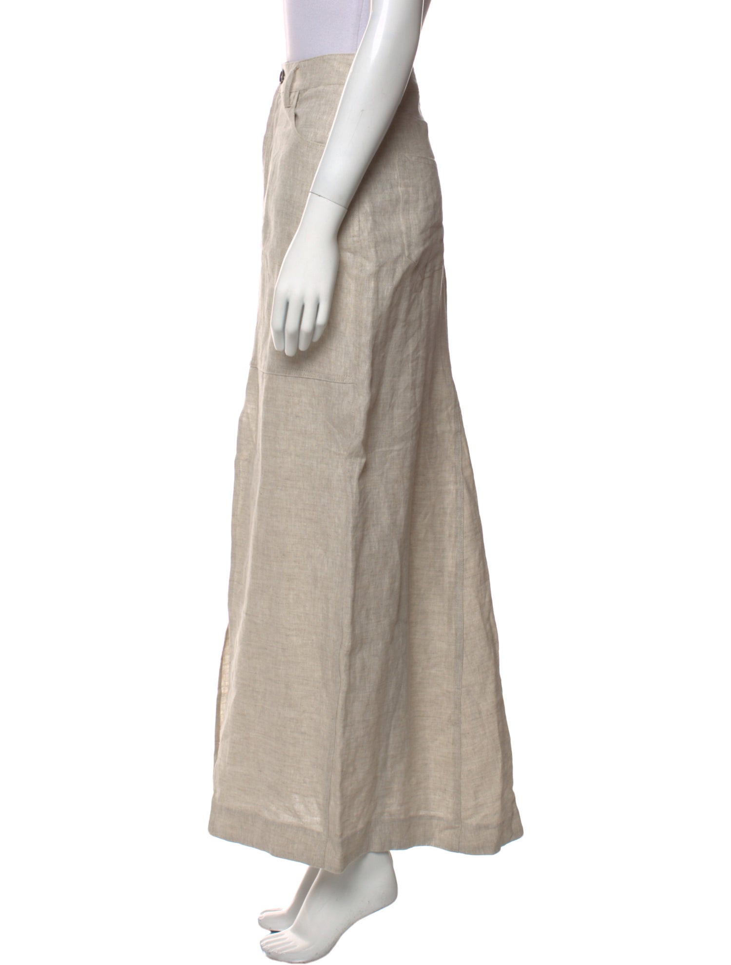 Reformation Linen Long Skirt