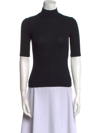 Reformation Turtleneck Short Sleeve Top