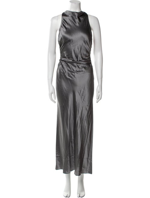 Reformation Silk Long Dress