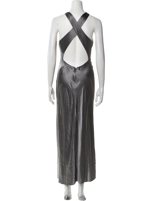 Reformation Silk Long Dress