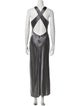 Reformation Silk Long Dress