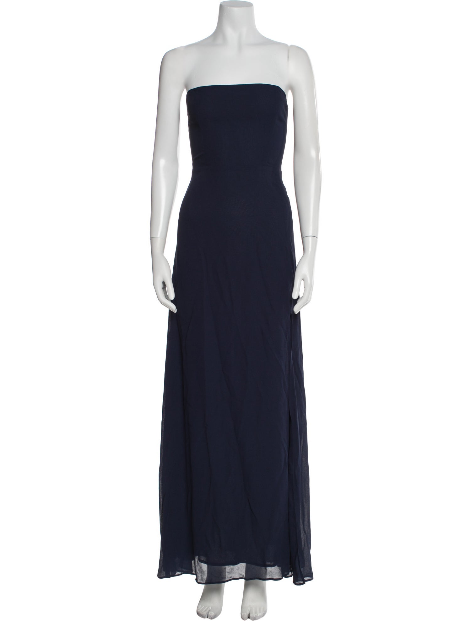 Reformation Strapless Long Dress