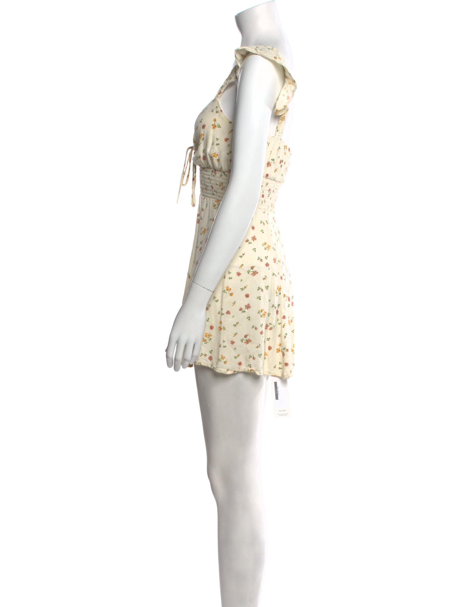 Reformation Floral Print Mini Dress