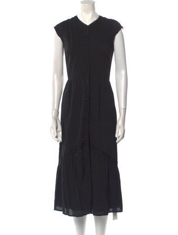 Reformation Dresses Crew Neck Midi Length Dress US 4 | S