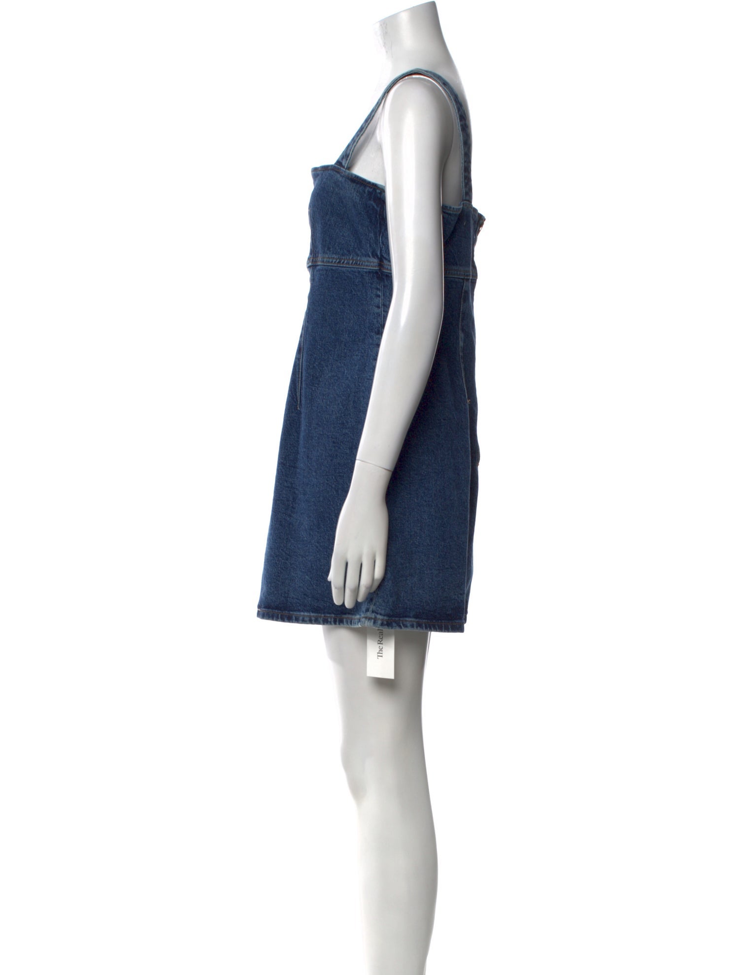 Reformation Square Neckline Mini Dress