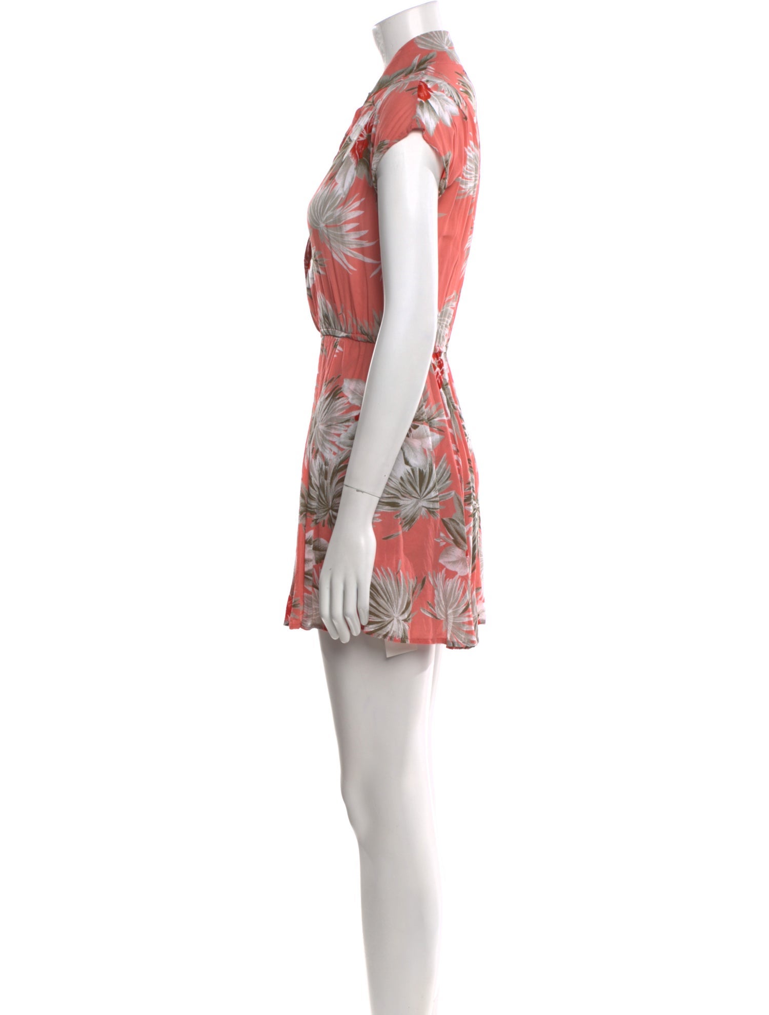 Reformation Floral Print Mini Dress