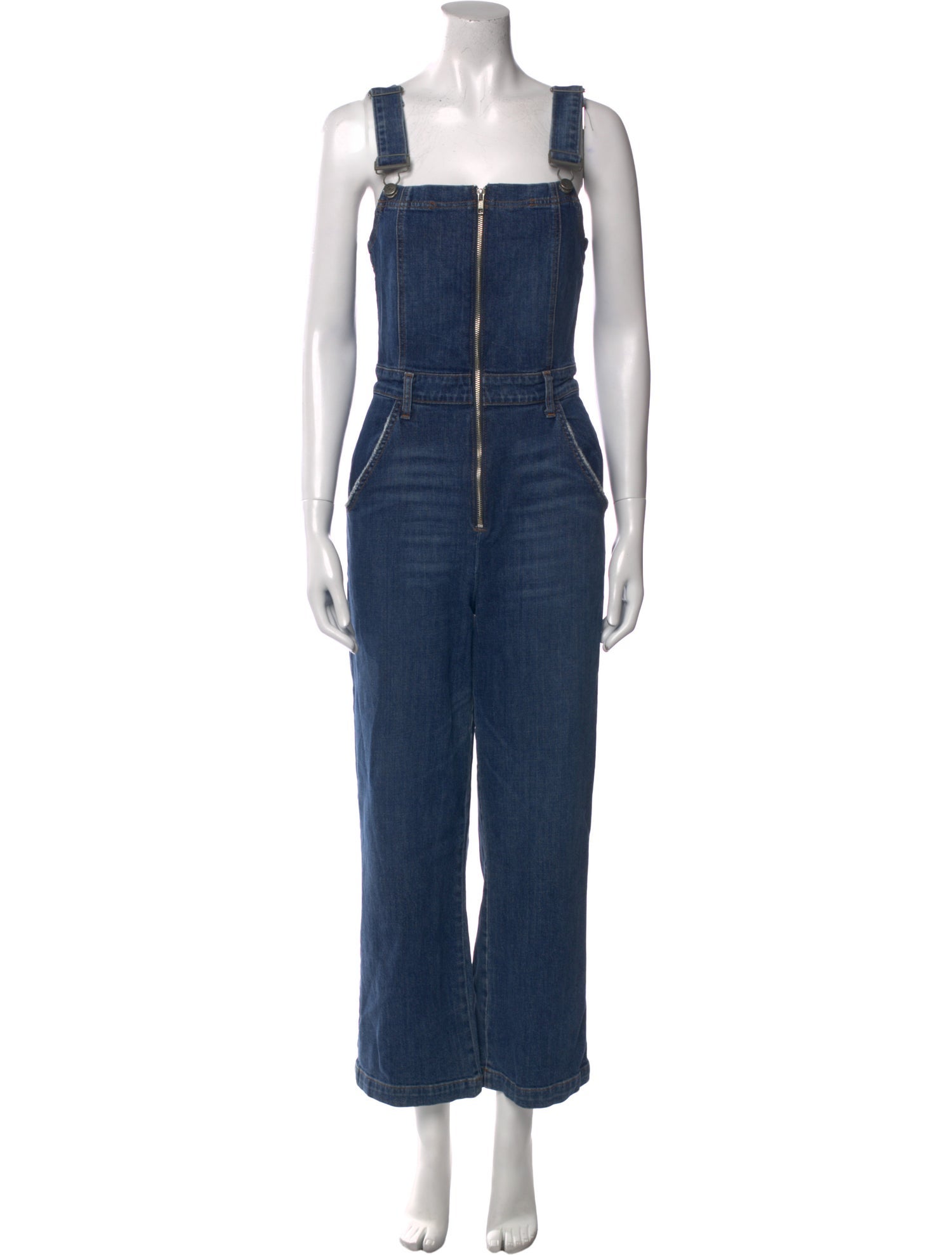 Reformation Square Neckline Jumpsuit