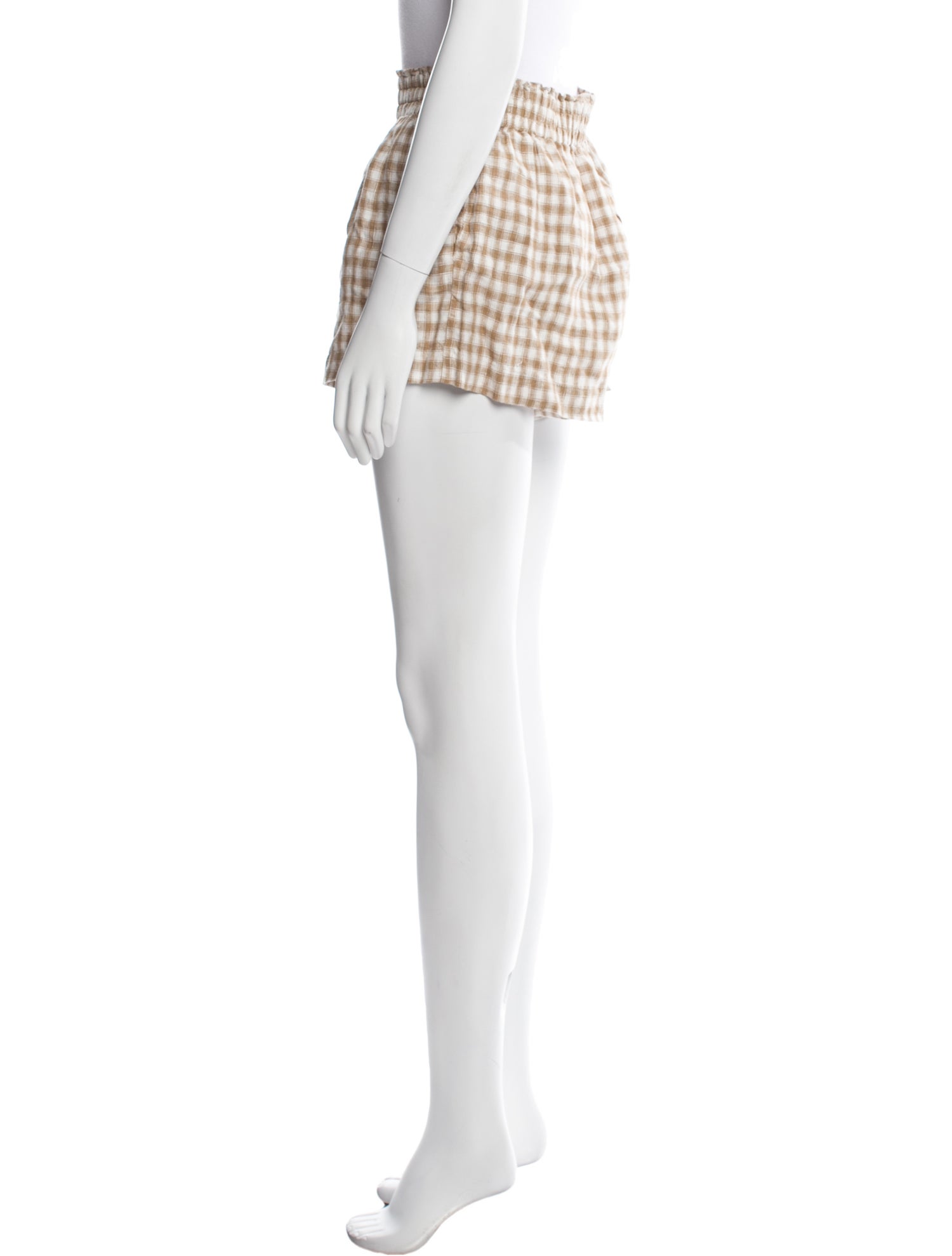 Reformation Linen Mini Shorts