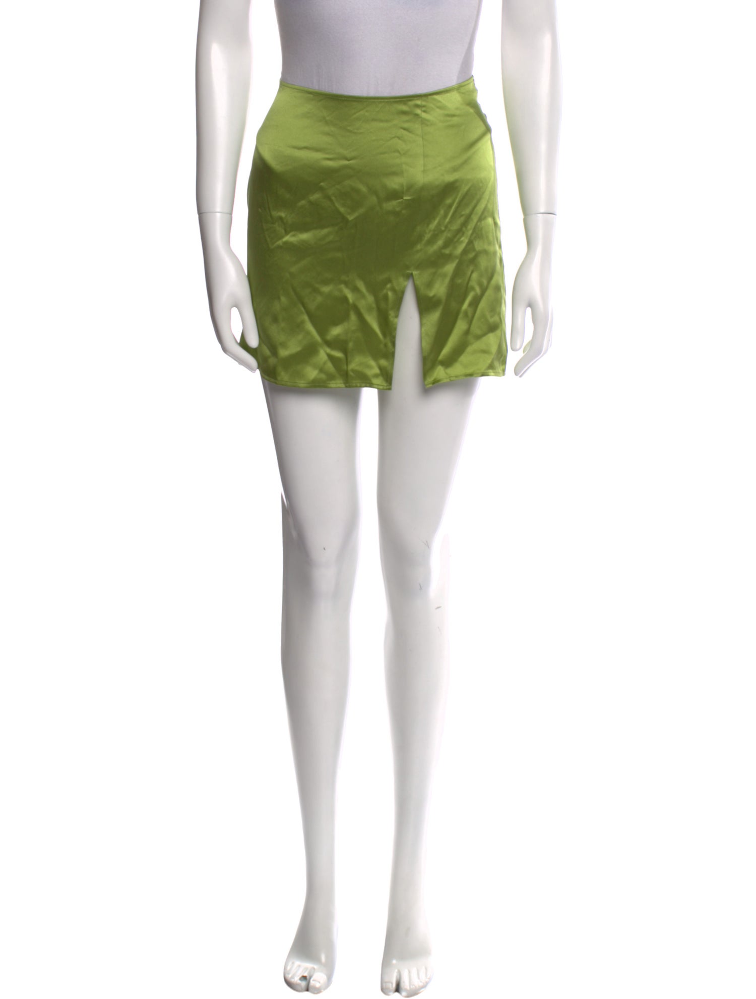 Reformation Silk Mini Skirt