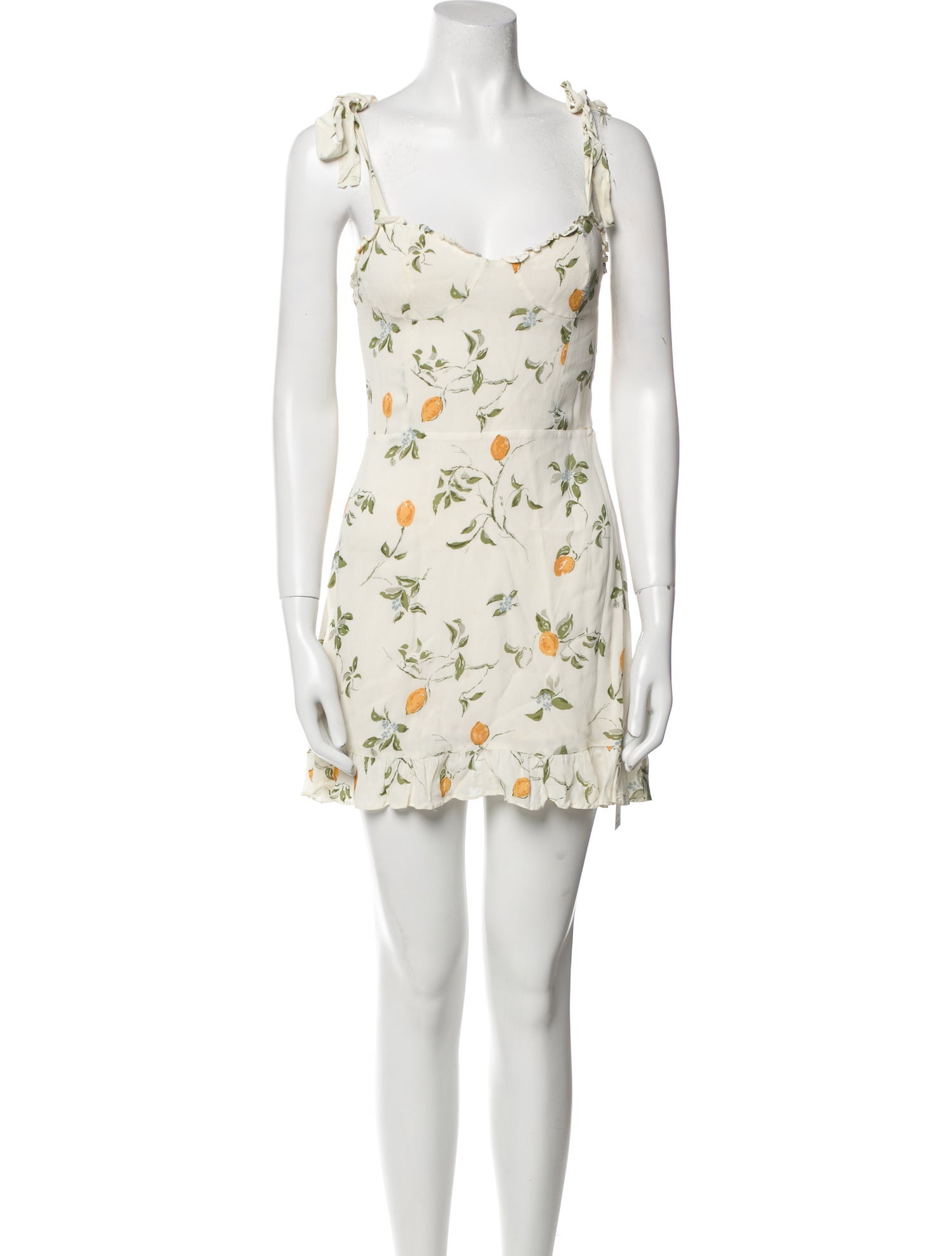 Reformation Printed Mini Dress