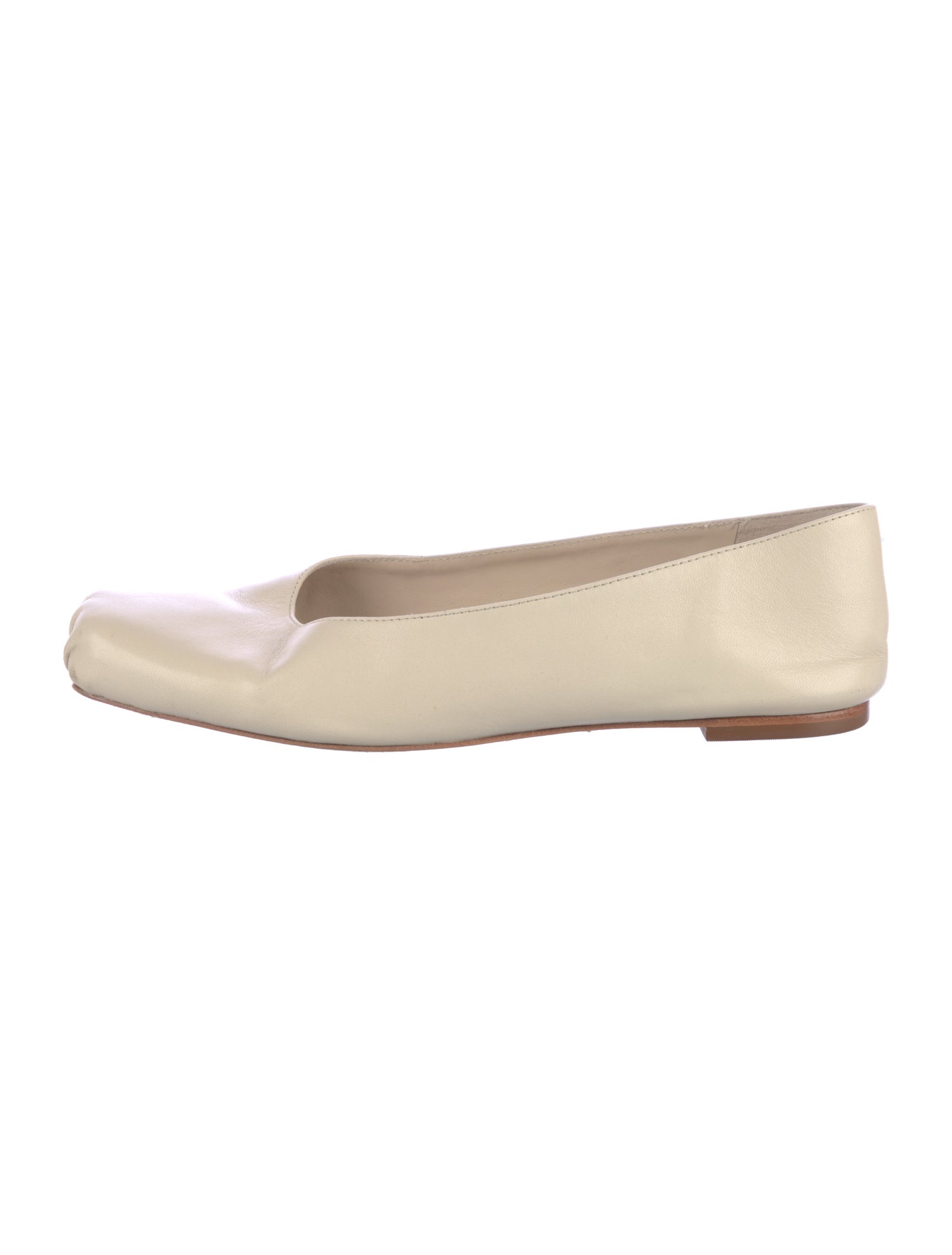 Reformation Leather Ballet Flats