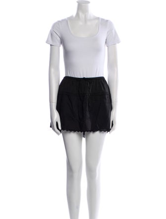 Reformation Embroidered Accent Skirt Set