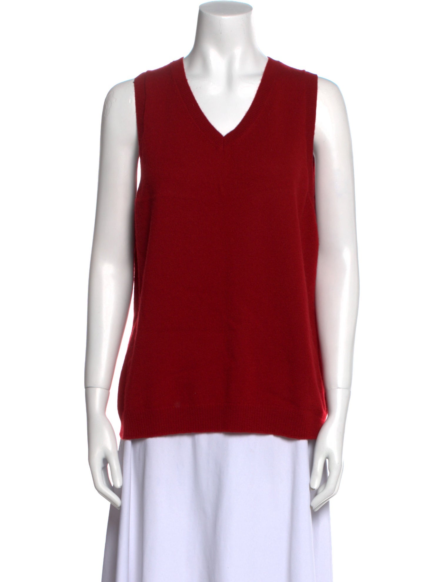 Reformation Cashmere V-Neck Sweater