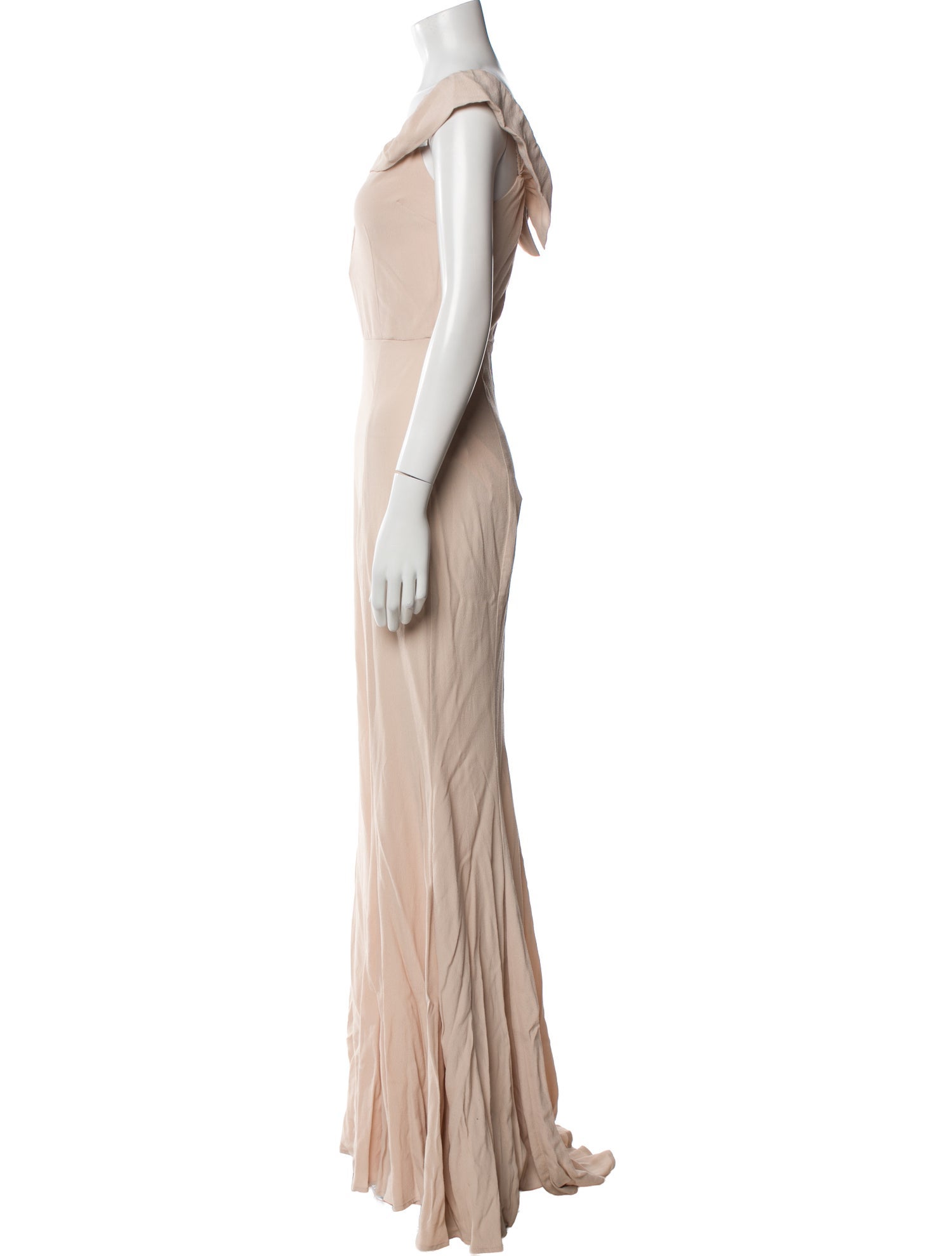 Reformation Square Neckline Long Dress