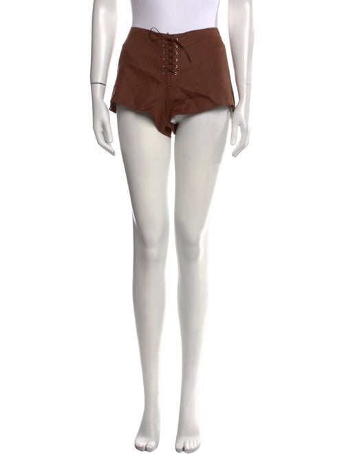 Reformation Linen Mini Shorts