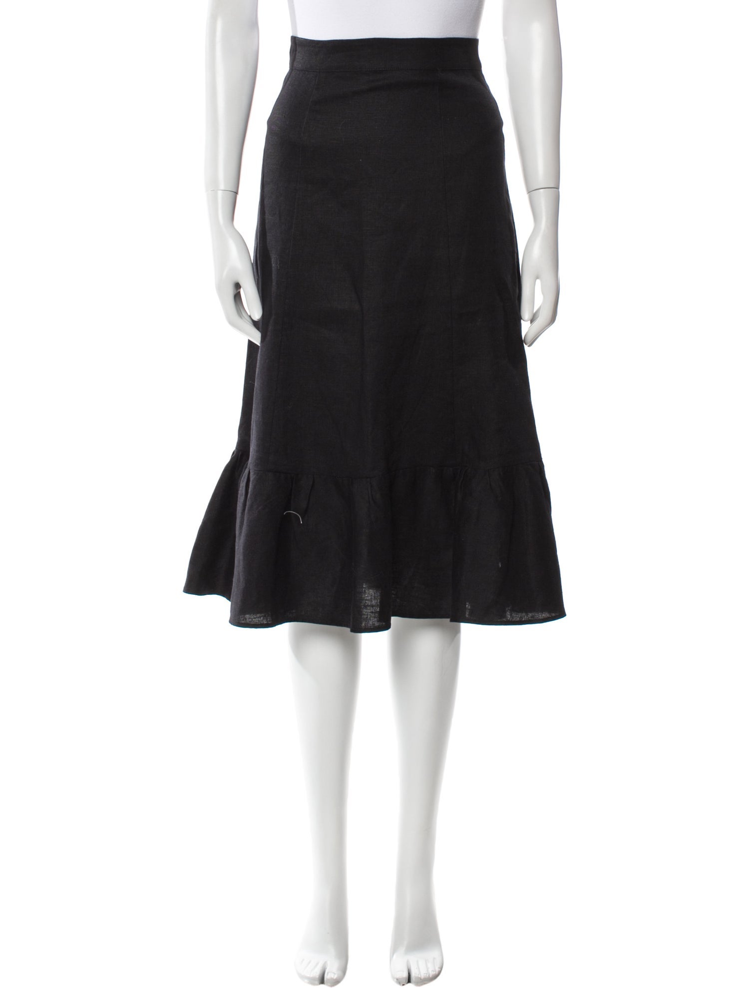 Reformation Linen Knee-Length Skirt