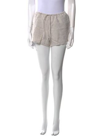 Reformation Linen Mini Shorts