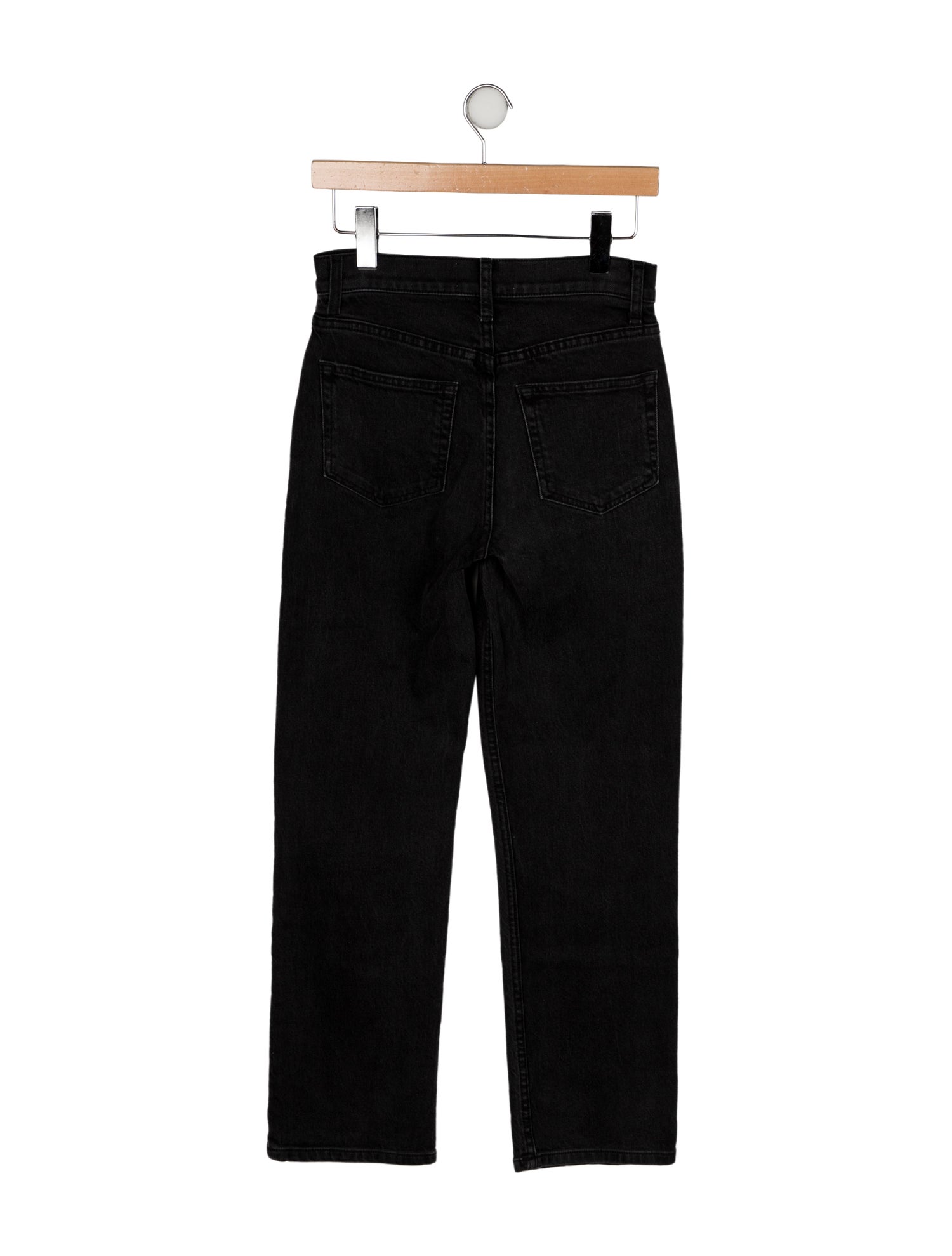 Reformation Mid-Rise Straight Leg Jeans