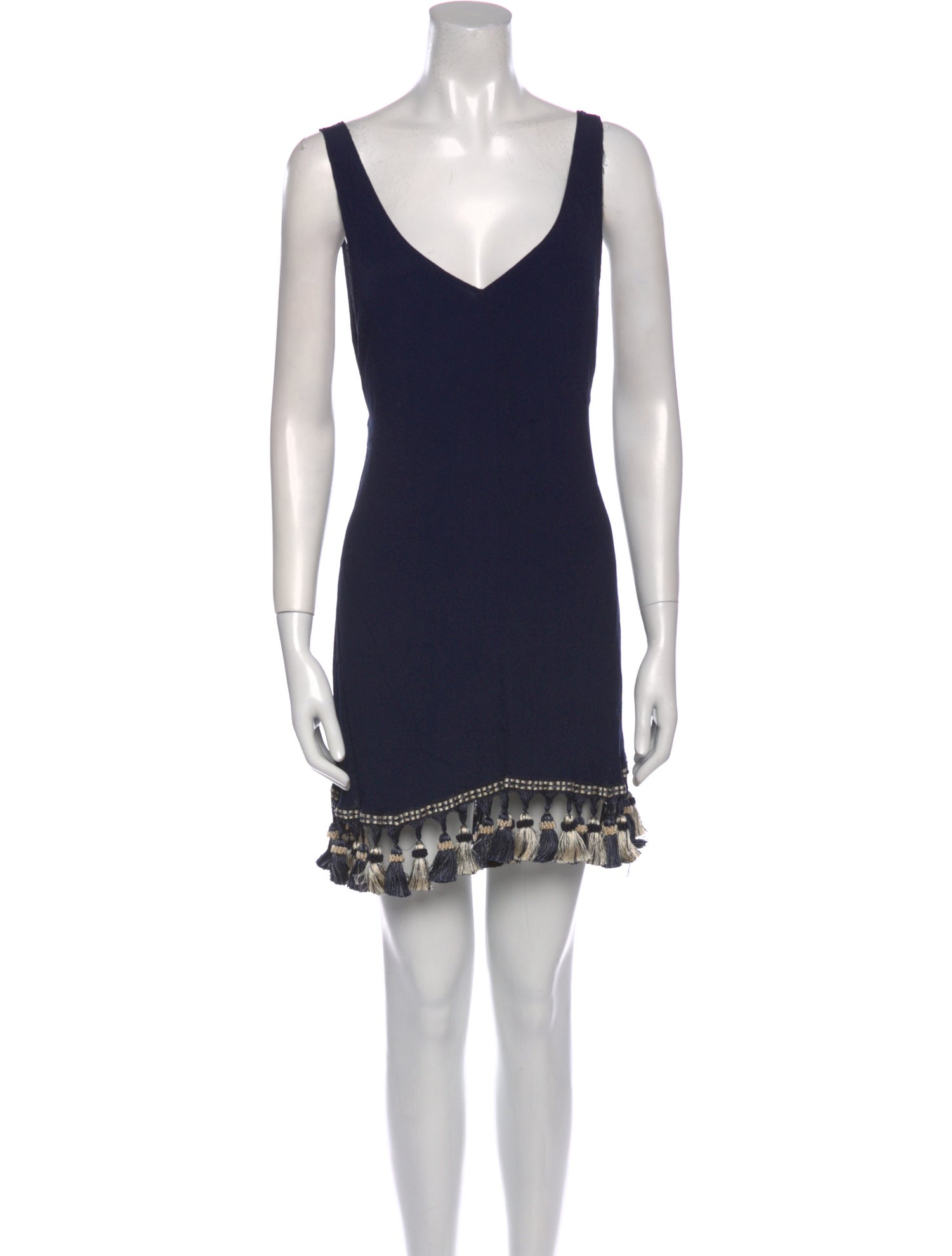 Reformation V-Neck Mini Dress