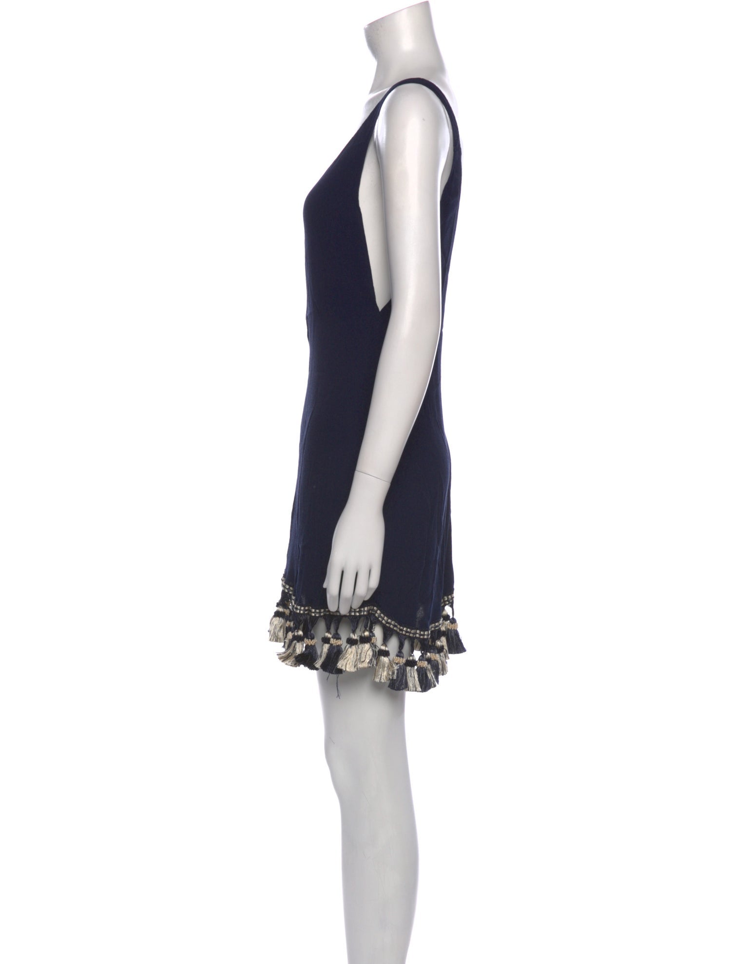 Reformation V-Neck Mini Dress