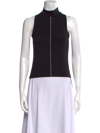 Reformation Mock Neck Sleeveless Top