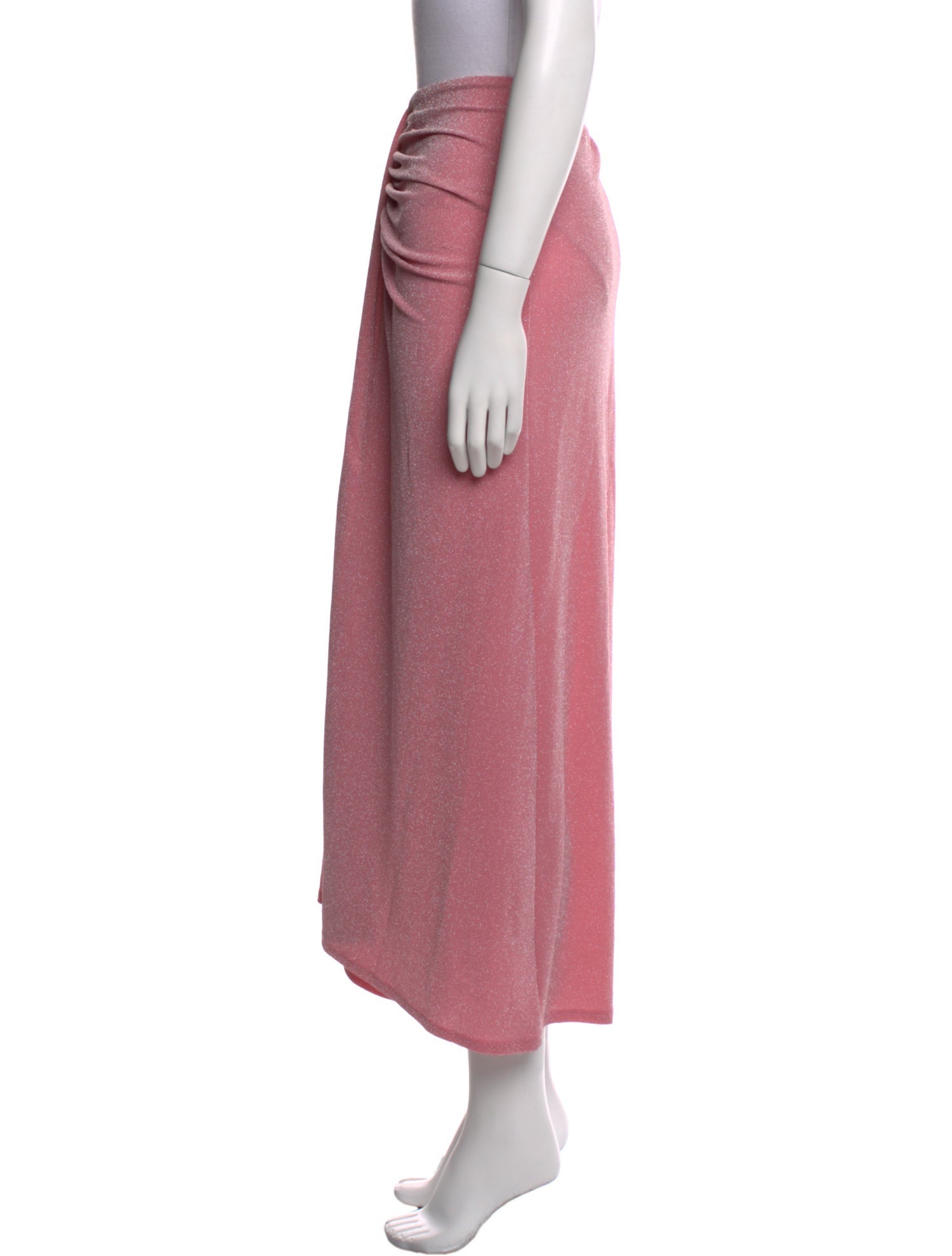 Reformation Pleated Accents Midi Length Skirt