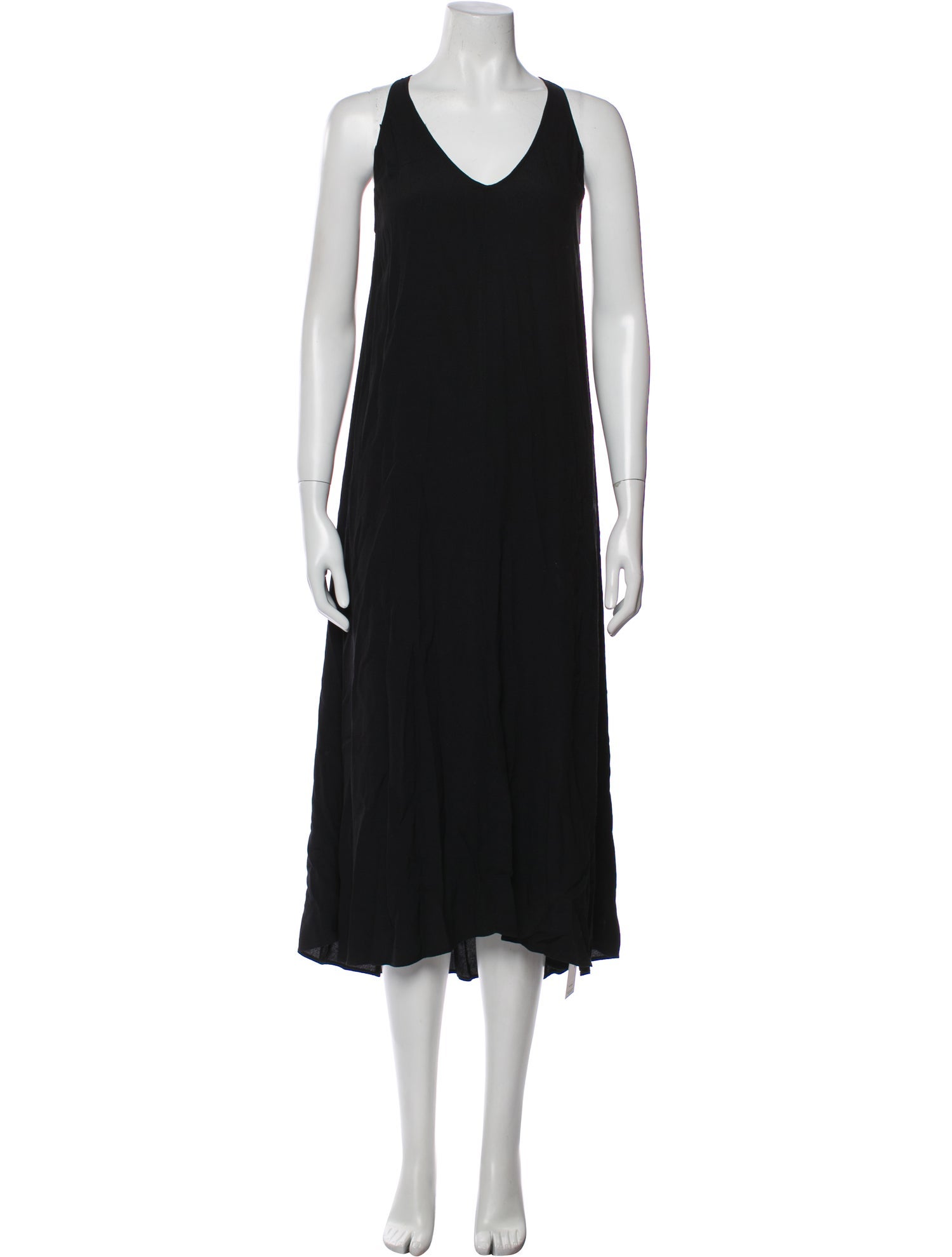 Reformation V-Neck Long Dress