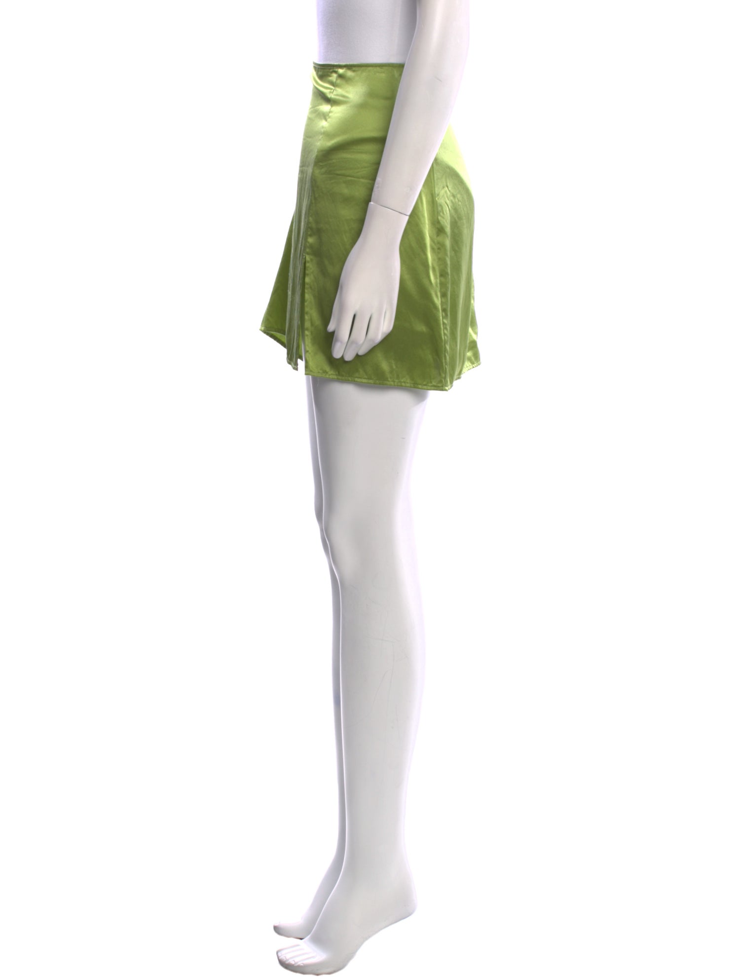 Reformation Silk Mini Skirt