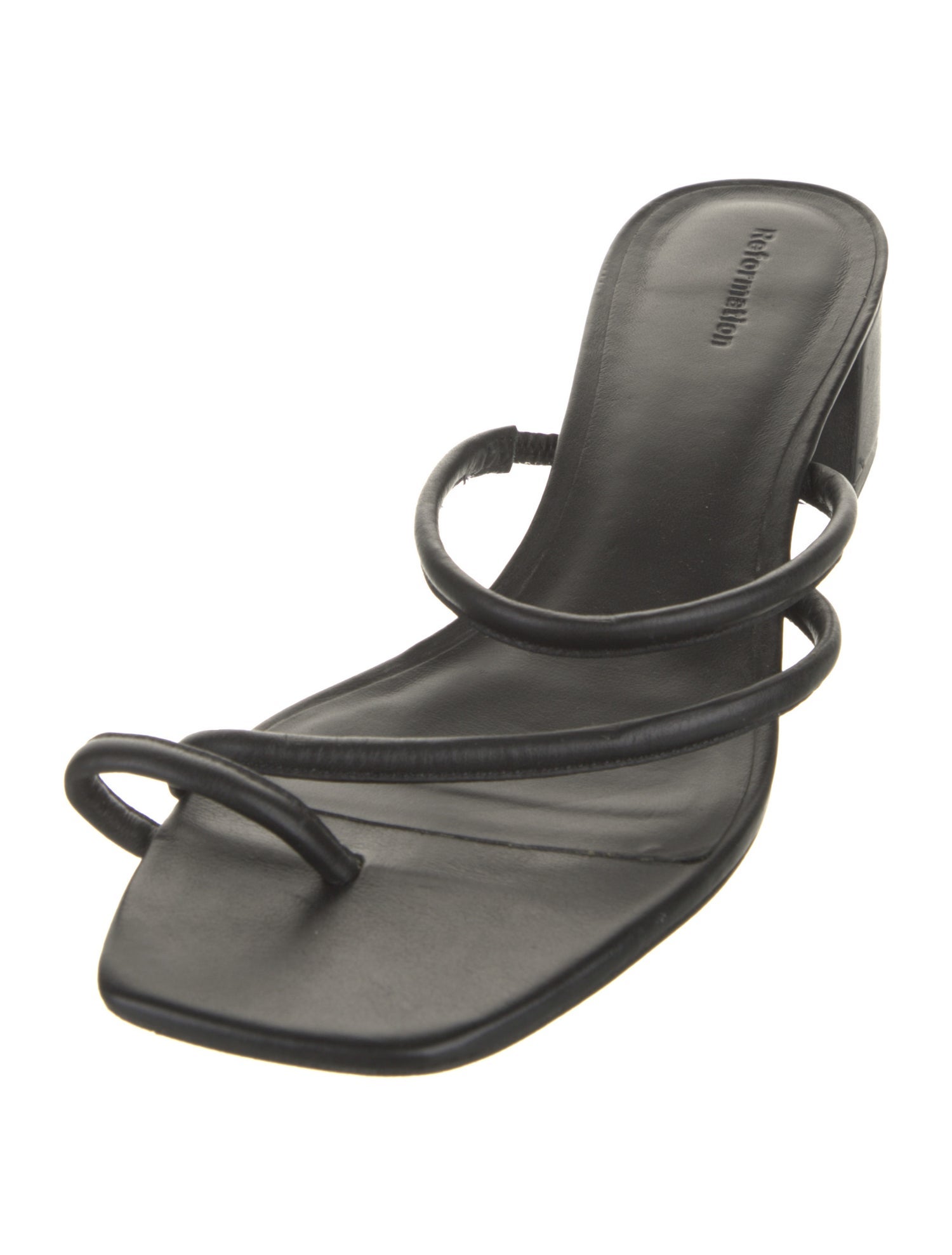 Reformation Leather Slides