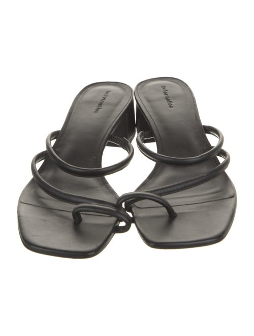 Reformation Leather Slides