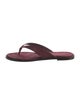 Reformation Suede Flip Flops