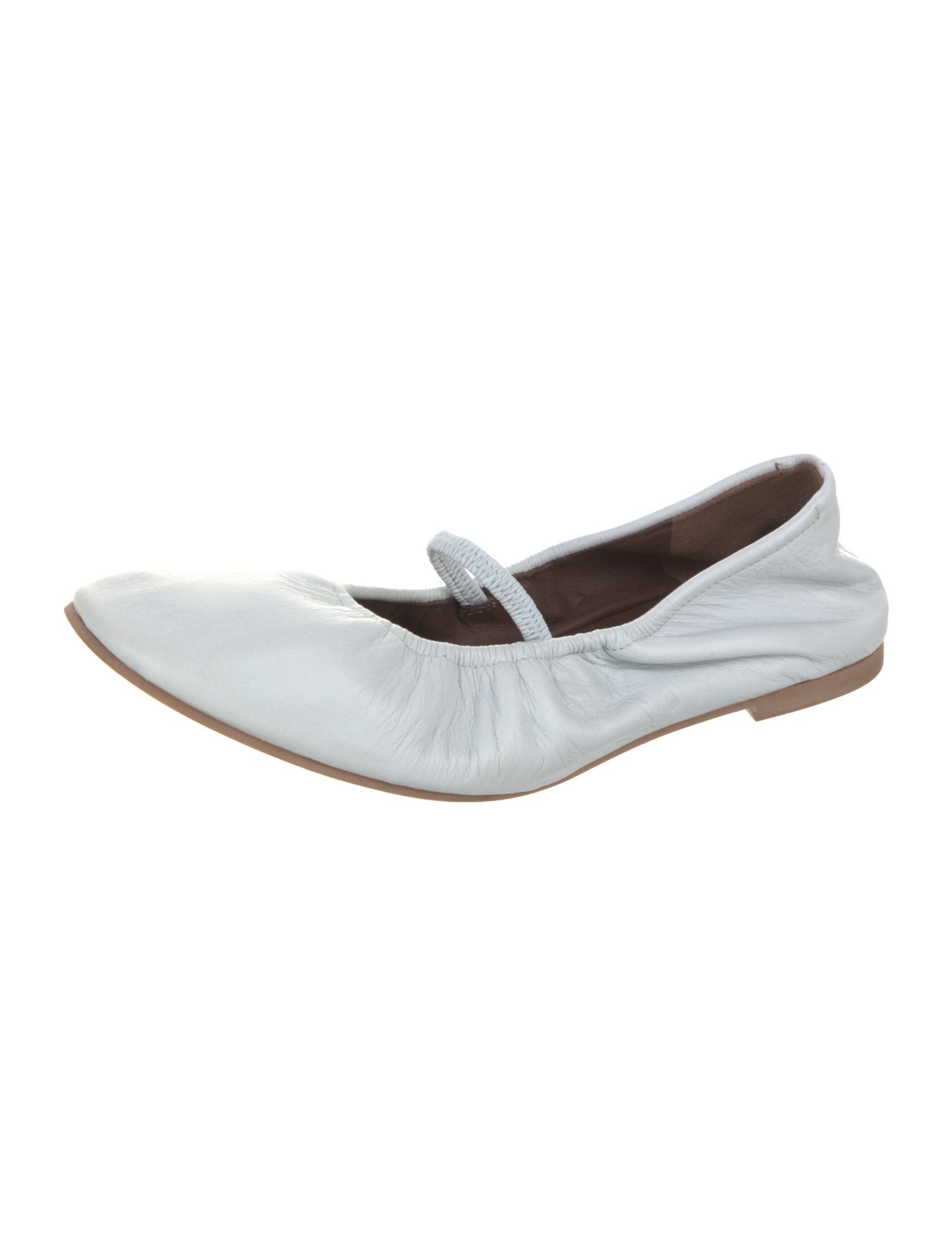 Reformation Leather Mary Jane Flats