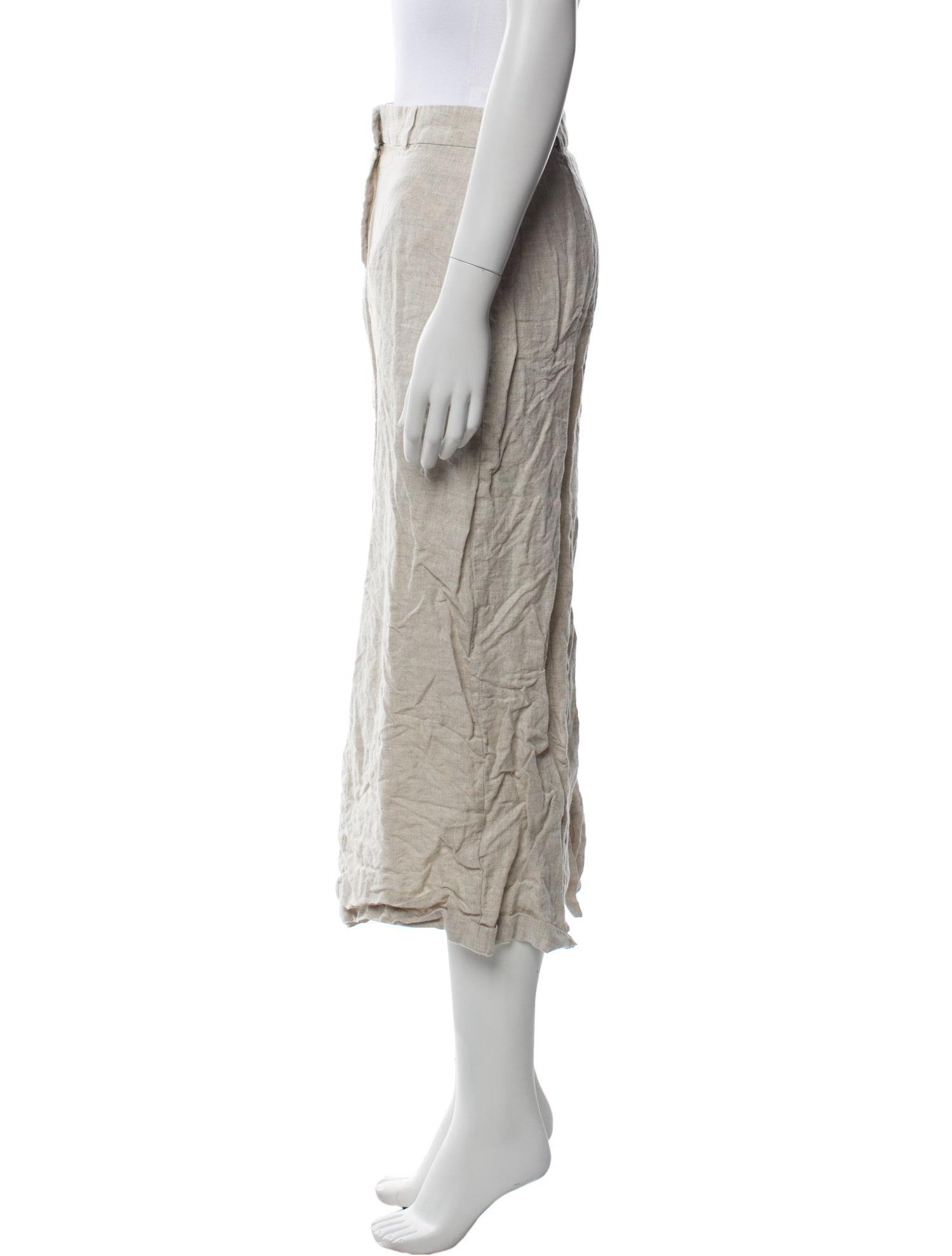 Reformation Linen Midi Length Skirt