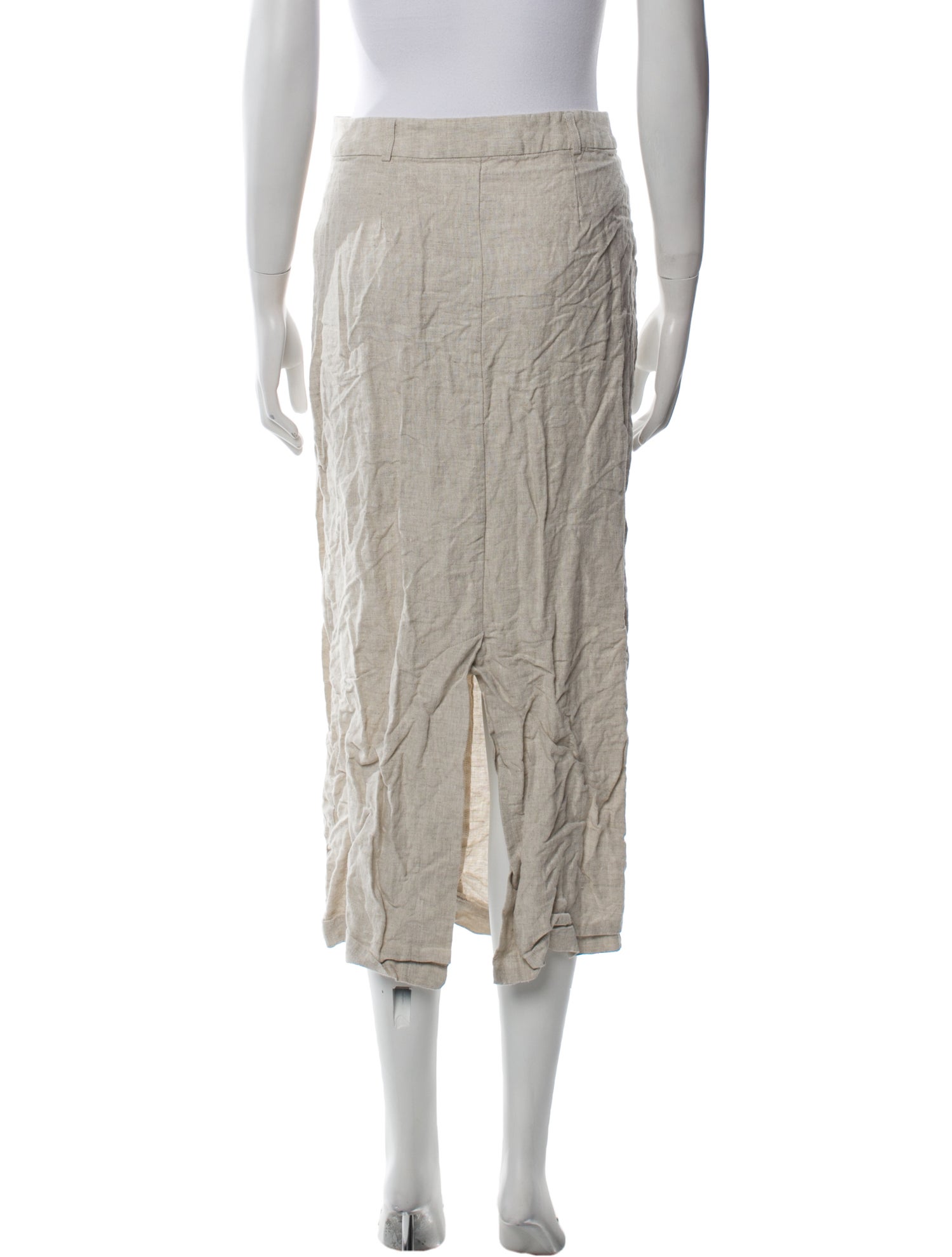 Reformation Linen Midi Length Skirt