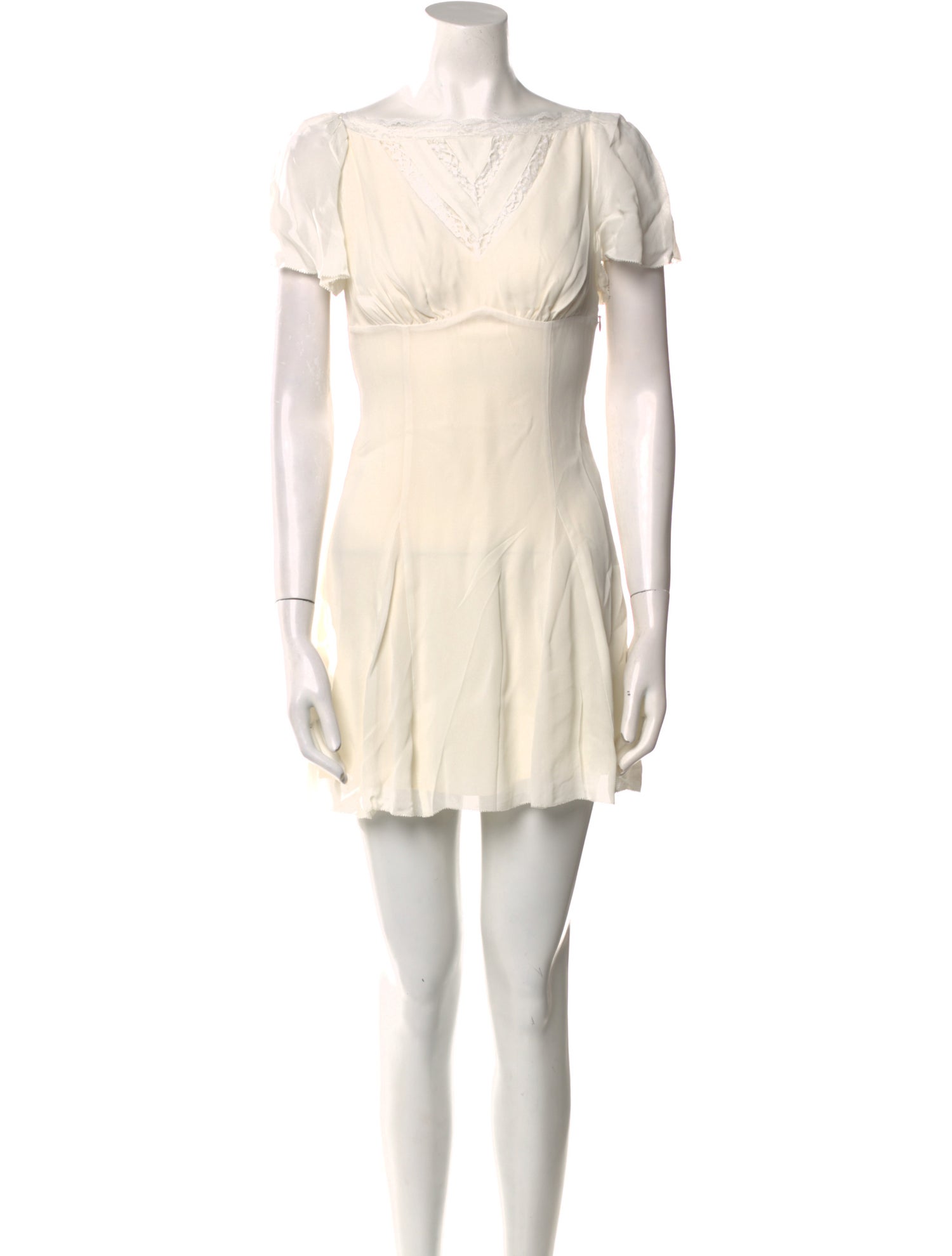 Reformation Bateau Neckline Mini Dress w/ Tags