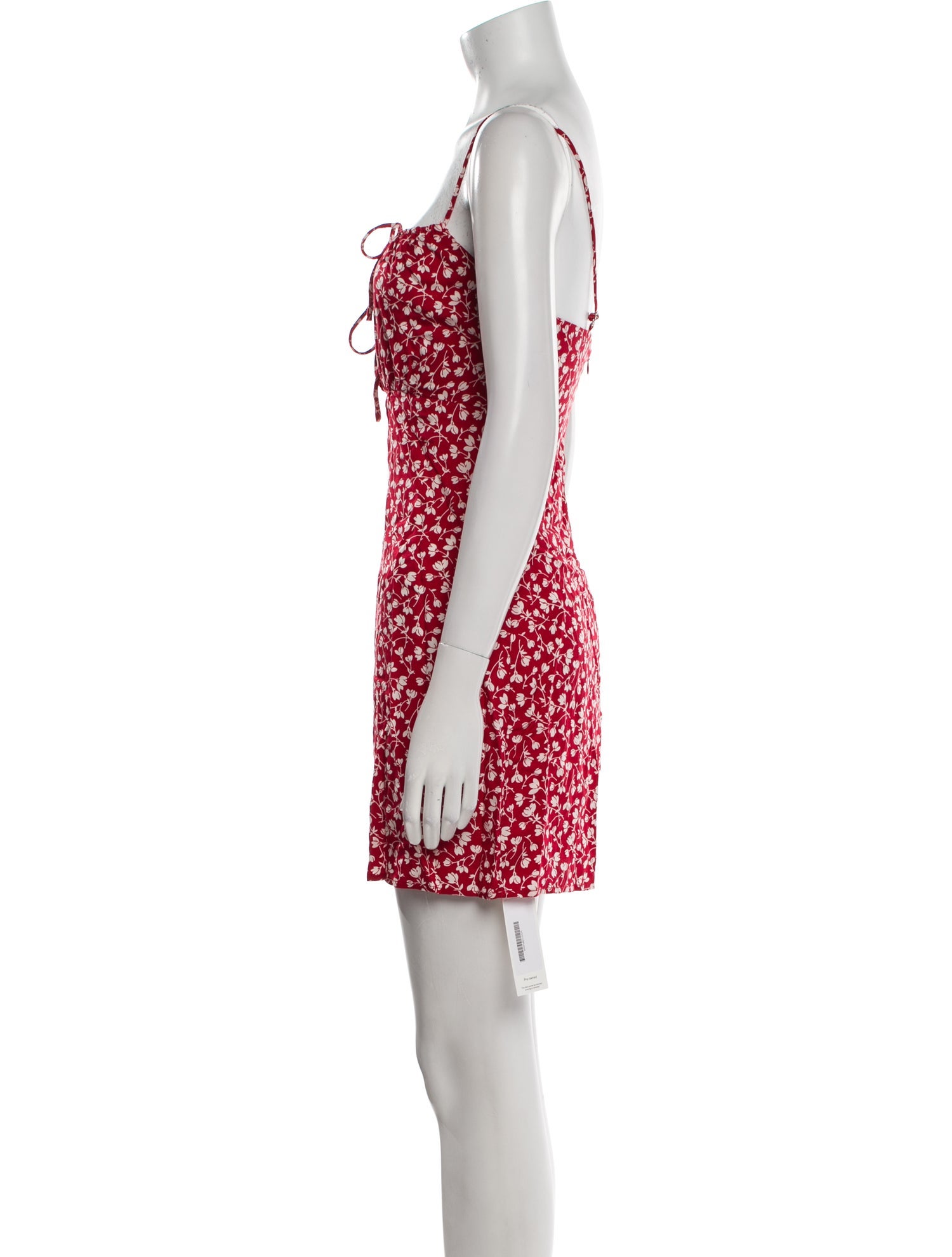 Reformation Floral Print Mini Dress