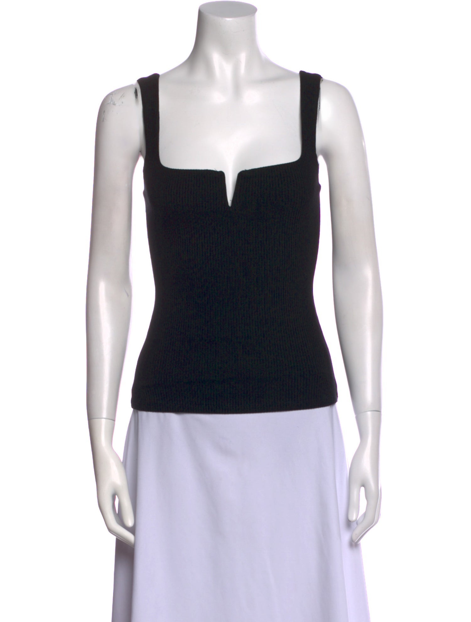 Reformation Square Neckline Sleeveless Top