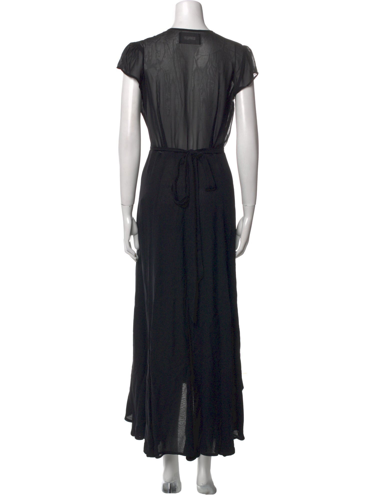 Reformation V-Neck Long Dress